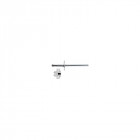 Rivets Alu / Acier Tete Large - 4 x 8 mm