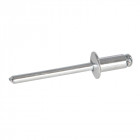 Rivets aveugles avec tête bombée ouverte - 4,8 x 10 mm / 3,5 - 5,5 mm, 250 pcs