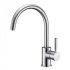 Robinet mitigeur evier/vasque surélevé - inox brossé - allure Robinet mitigeur evier/vasque surélevé - inox brossé - allure