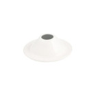 Boite de 100 rosaces coniques blanc Ø14 - 50614