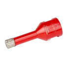Trépan DRYGRES Ø10 mm sur meuleuse RUBI - 5990