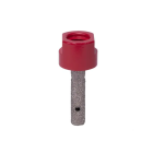 Fraise diamantée cylindrique Superpro - 10 mm - filetage M14 - RUBI - 6984