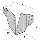 Sabots à angle variable de 15 à 30° dimensions au choix