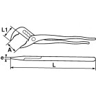 Pince multiprise bi-matière à bouton poussoir SAM OUTILLAGE - 201-25
