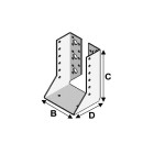 Sabot aile intérieure 64 x 128 x 2,0 Alsafix - SI064128