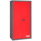 Armoire haute SAM OUTILLAGE 1980 x 1000 x 500 mm - 2640