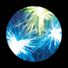 Sapin de noël artificiel et lumineux en fibre optique blanc 150cm
