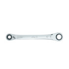 Clé à cliquet double 4 en 1 - réversible - Ouv 10 13 17 19 mm - avec 72 dents I multi-cliquet - WIHA - 45421