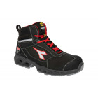Chaussure de sécurité haute Ducati Shark Engine S3S - T.44 - Noir/Rouge - DIADORA - 701.181227-C1462 T.44