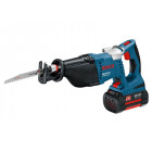 Scie sabre bosch gsa 36v-li - 2 batteries 36v 2.6 ah, chargeur, coffret + 2 lames de scie - 0601645r02