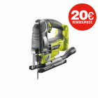 Scie sauteuse pendulaire ryobi 18v one+ brushless - 135 mm - sans batterie ni chargeur - r18js7-0