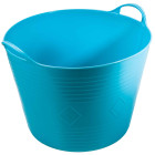 Seau souple 43l bleu azur avec poignées