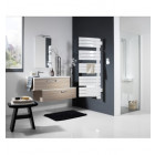 Sèche serviettes NEFERTITI GRIS ventilo 2000w Pivotant Intégral droit Atlantic