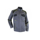 Blouson LMA SEMIS gris / noir / jaune T.L - 2057 T.4