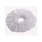 Serpillière microfibre pour balai serpillière avec seau essoreur bleu