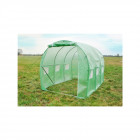 Serre de jardin bâché 3x2x2m tunnel en acier galvanisé       vert