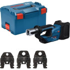 Sertisseuse GPT 18V-19 Professional + Kit RFz 12/16/20 sans batterie, ni chargeur - Livrée en L-Boxx 238 - BOSCH - 06019M2005