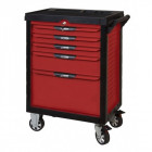 Servante pearlline rouge 7 tiroirs équipée de 429 outils
