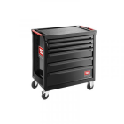 Servante d'atelier facom extra-large 6 tiroirs 4 modules par tiroir - noire - roll.6nm4apf