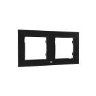 Cadre mural shelly wall frame double b noir —shelly