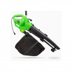 Souffleur aspirateur broyeur de feuilles 3000w 270km/h