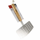 Spatule inox 38x25cm barbecue et plancha