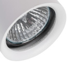 Spot blanc techno 1 ampoule 13 cm