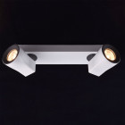 Spot blanc techno 2 ampoules 21 cm