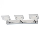 Spot blanc techno 3 ampoules 18 cm