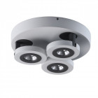Spot blanc techno 3 ampoules 23.5 cm