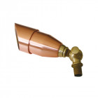 Spot bronze9, cuivre et laiton, led