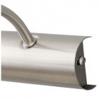 Spot chromé techno 2 ampoules 21 cm