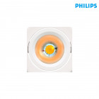 Spot encastré à led philips accent rs141b led6-32-/840 psr pi6 wh