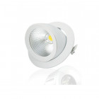 Spot LED COB Escargot 30W - Couleur eclairage - Blanc neutre