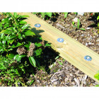 Spot fusion11, aluminium brossé, led