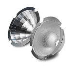 Spot hid 70w pompeya, aluminium et verre, gris