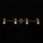 Spot laiton industrial 4 ampoules 15 cm