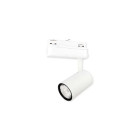 Spot led sur rail blanc 25w 3000°k 2200 lm  plus  adaptateur rail 3 allumages