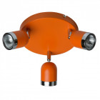 Spot orange techno 3 ampoules 14 cm
