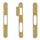 Jeu de gâches plates 100R pour 5000T204 VACHETTE - Trou oblong - 16536000