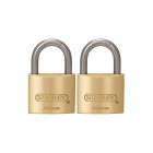 Stanley - Cadenas - En Laiton Massif - Anse Standard - 40 Mm - 2 Pcs