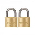 Stanley - Cadenas - En Laiton Massif - Anse Standard - 50 Mm - 2 Pcs