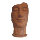 Statue visage métal mosaïque 108 cm - Couleur au choix