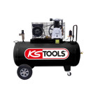 Compresseur sur cuve 200 L KS TOOLS 10 bar - 3 CV - 220 V Mono - 165.0805