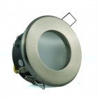 Support étanche IP65 - Culot - GU5.3, Finition - Acier brossé