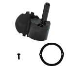 Support gond gauche diamètre 12 mm pour motoréducteur 24 v