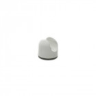 Support mural fixe blanc pour douchette ou pommeau de douche