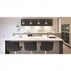 Suspension 1 ampoule bar, aluminium / blanc