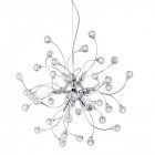 Suspension 12 ampoules sonja, en chrome et cristal