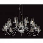 Suspension 16 ampoules jasmine, chrome et verre